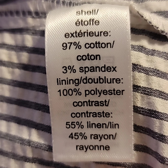 Maurices grey/White Striped blaser. NWOT - Picture 9 of 10